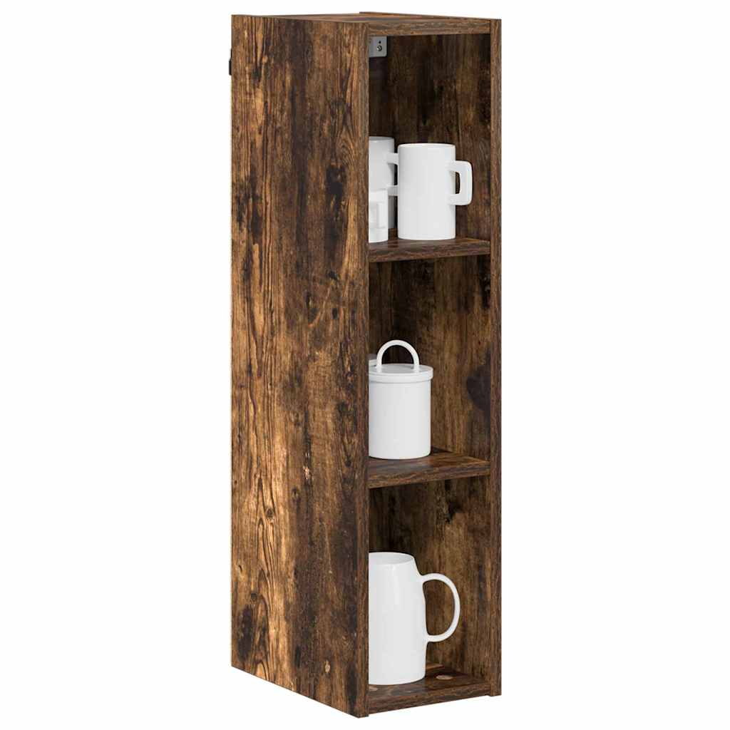 Hängeschrank Geräucherte Eiche 20 x 29,5 x 80 cm Holzwerkstoff