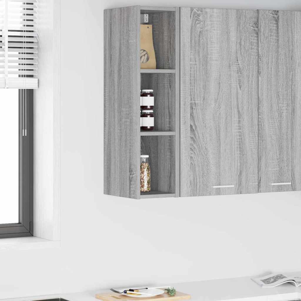 Hängeschrank Graues Sonoma 20 x 29,5 x 80 cm Holzwerkstoff