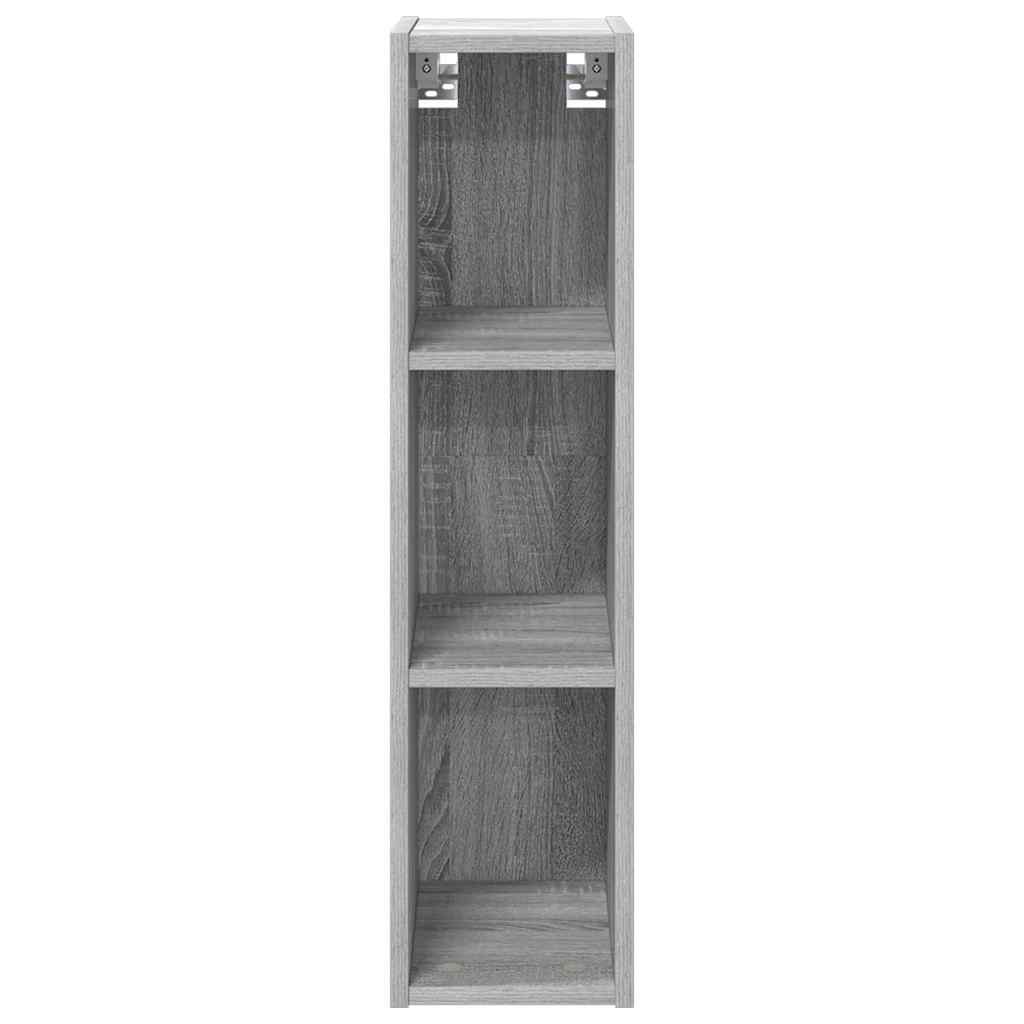Hängeschrank Graues Sonoma 20 x 29,5 x 80 cm Holzwerkstoff