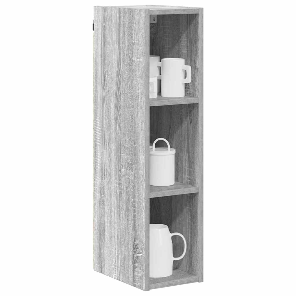 Hängeschrank Graues Sonoma 20 x 29,5 x 80 cm Holzwerkstoff