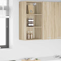 Hängeschrank Sonoma-Eiche 40 x 29,5 x 80 cm Holzwerkstoff