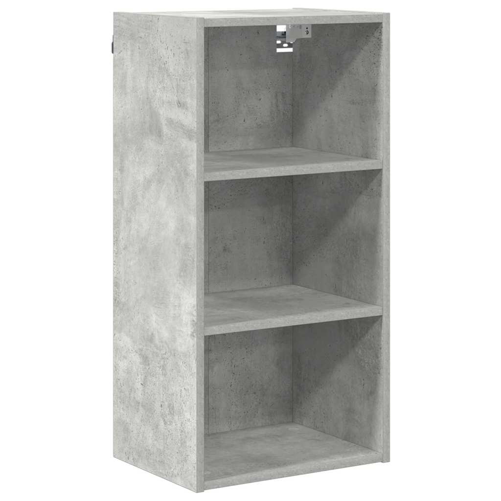 Hängeschrank Beton Grau 40 x 29,5 x 80 cm Holzwerkstoff