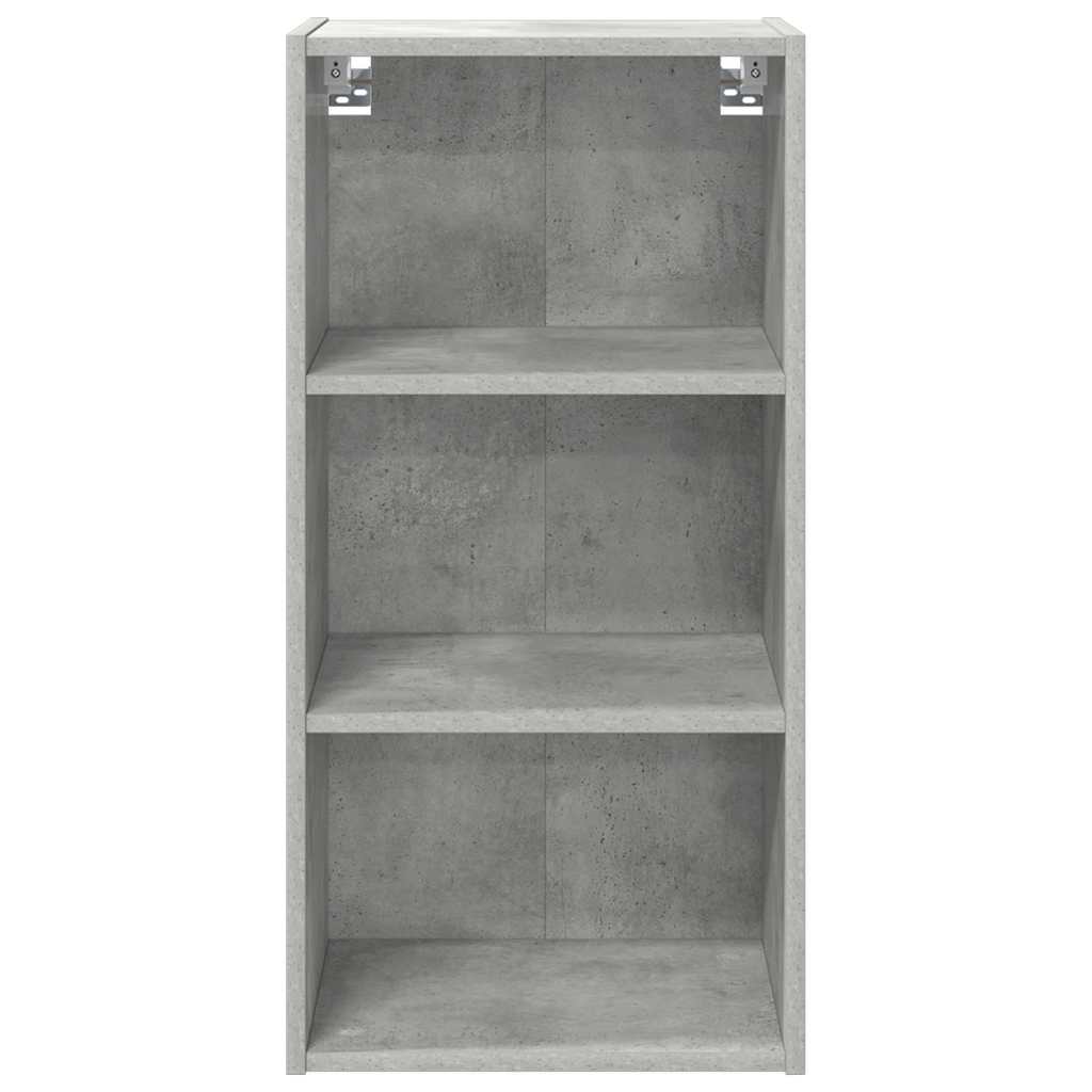 Hängeschrank Beton Grau 40 x 29,5 x 80 cm Holzwerkstoff