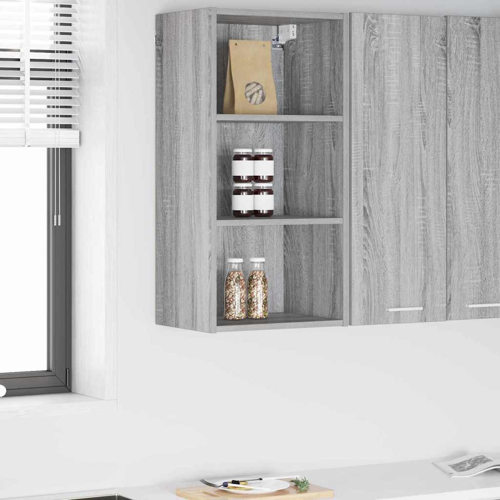 Hängeschrank Graues Sonoma 40 x 29,5 x 80 cm Holzwerkstoff