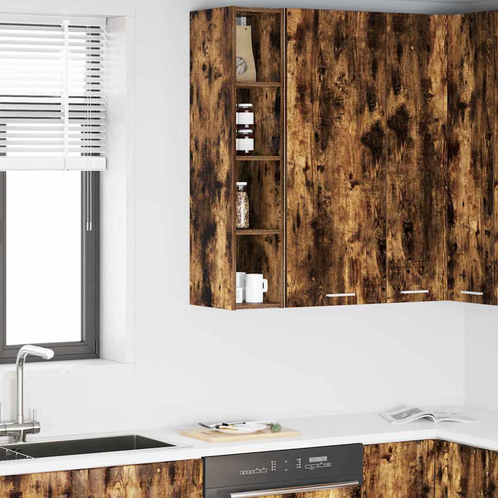 Hängeschrank Geräucherte Eiche 20 x 29,5 x 100 cm Holzwerkstoff