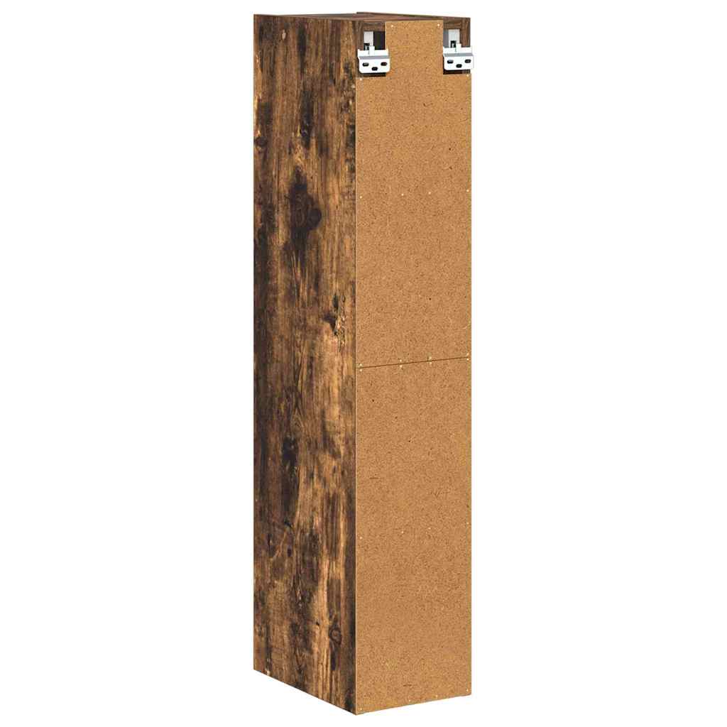 Hängeschrank Geräucherte Eiche 20 x 29,5 x 100 cm Holzwerkstoff