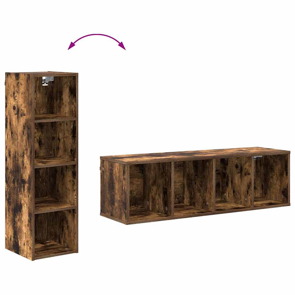 Hängeschrank Geräucherte Eiche 30 x 29,5 x 100 cm Holzwerkstoff