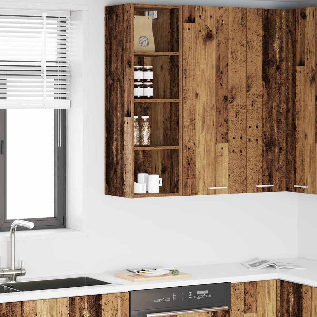 Hängeschrank Altholz 30 x 29,5 x 100 cm Holzwerkstoff