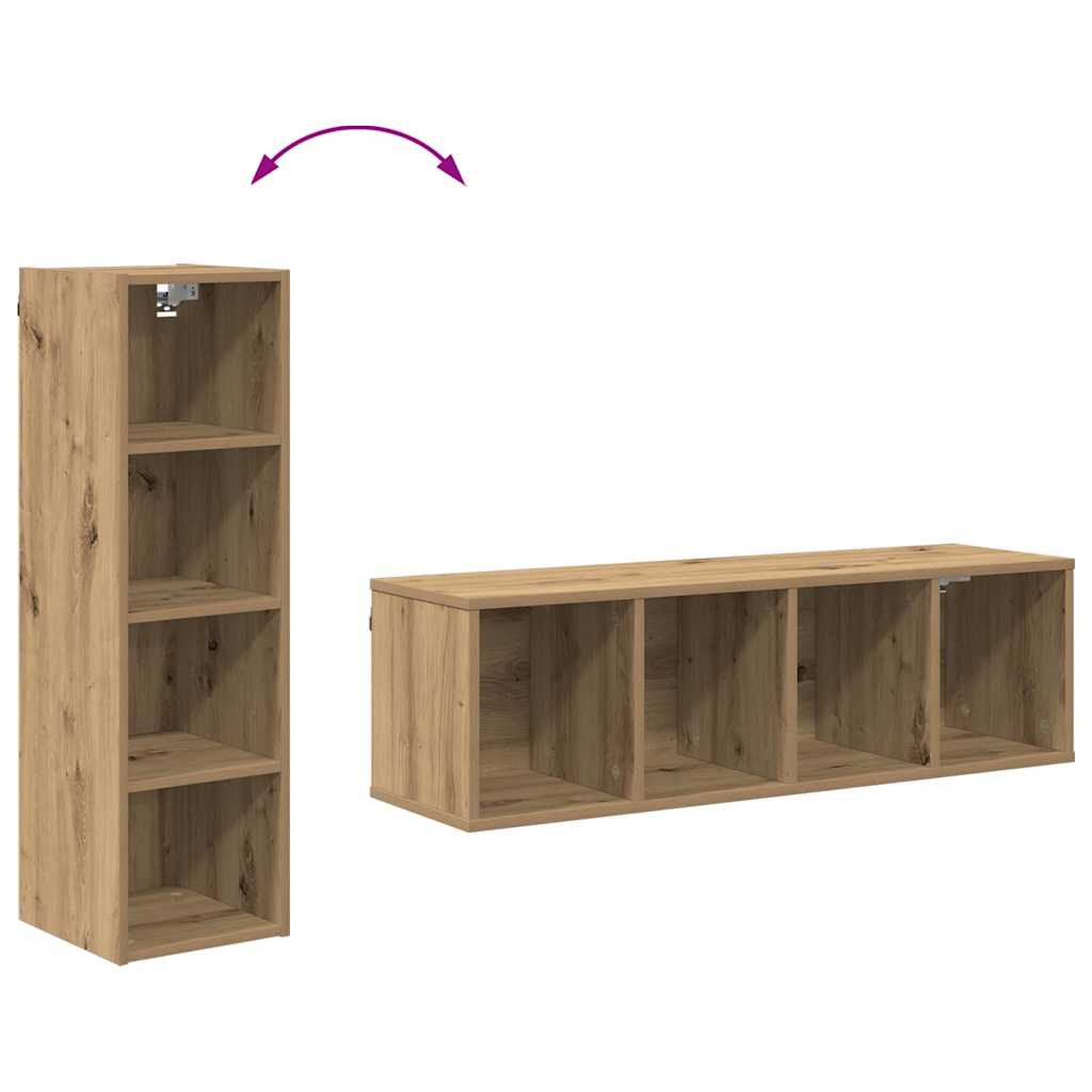 Hängeschrank Artisan-Eiche 30 x 29,5 x 100 cm Holzwerkstoff