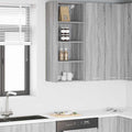 Hängeschrank Graues Sonoma 40 x 29,5 x 100 cm Holzwerkstoff