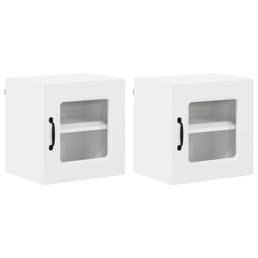 Geschirrspülerfront Kalmar 2 pcs Weiß 40 x 31 x 40 cm