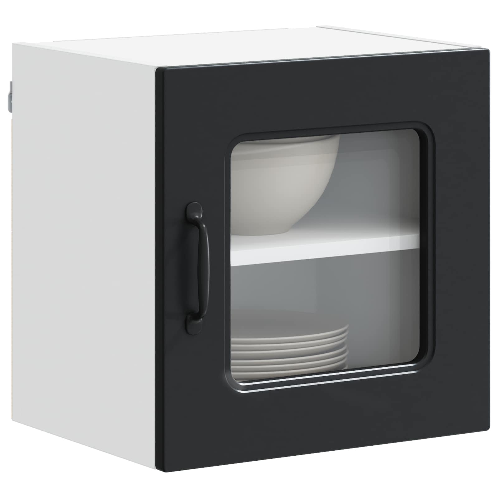 Geschirrspülerfront Kalmar 2 pcs Schwarz 40 x 31 x 40 cm