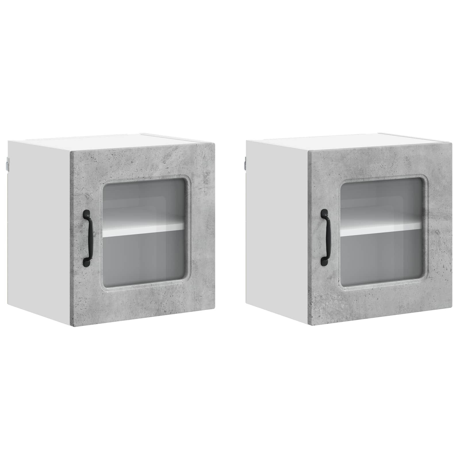 Geschirrspülerfront Kalmar 2 pcs Beton Grau 40 x 31 x 40 cm