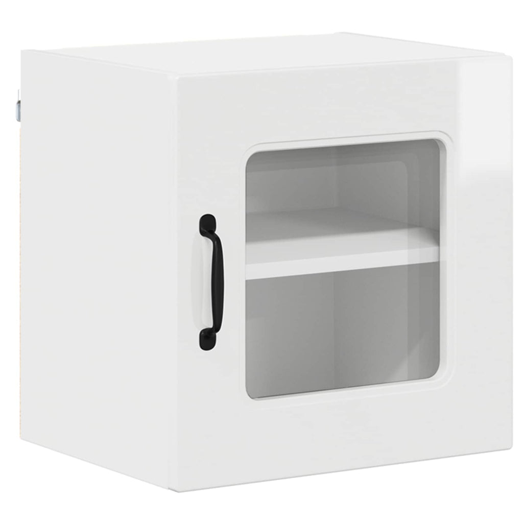 Geschirrspülerfront Kalmar 2 pcs Hochglanz Weiß 40 x 31 x 40 cm