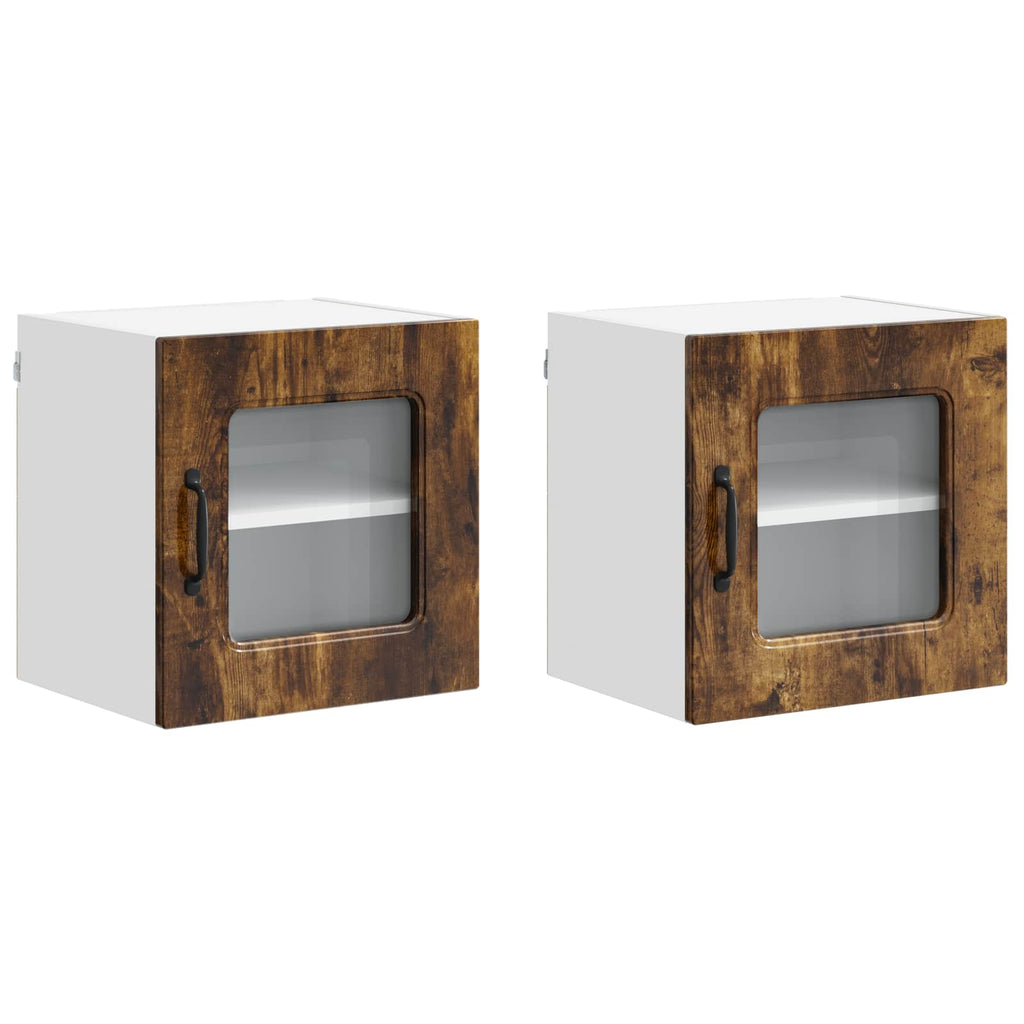 Geschirrspülerfront Kalmar 2 pcs Geräucherte Eiche