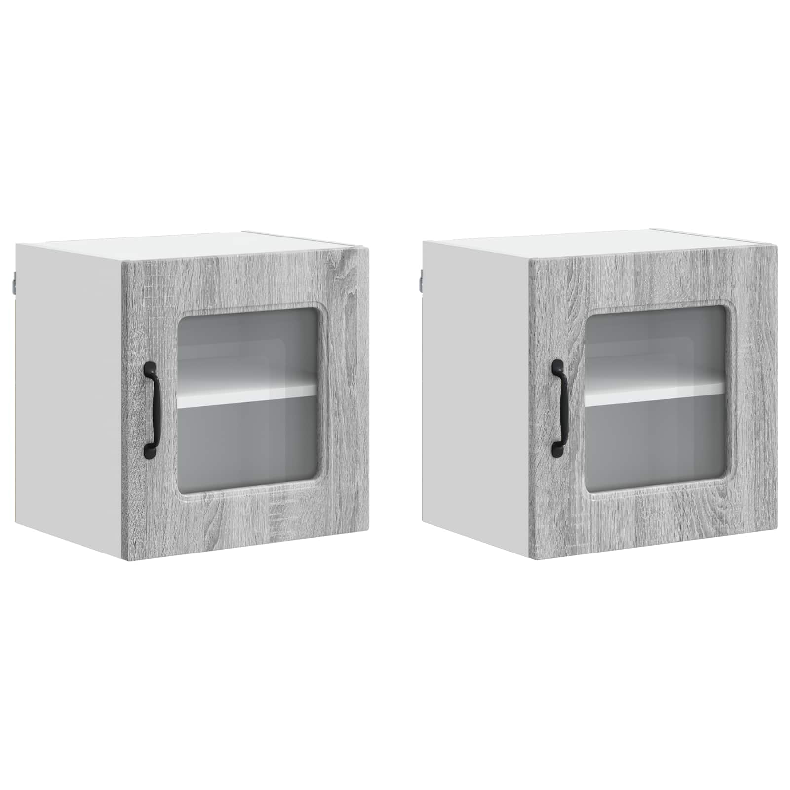 Geschirrspülerfront Kalmar 2 pcs Graues Sonoma 40 x 31 x 40 cm