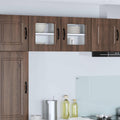 Geschirrspülerfront Kalmar 2 pcs Braun Eichen-Optik
