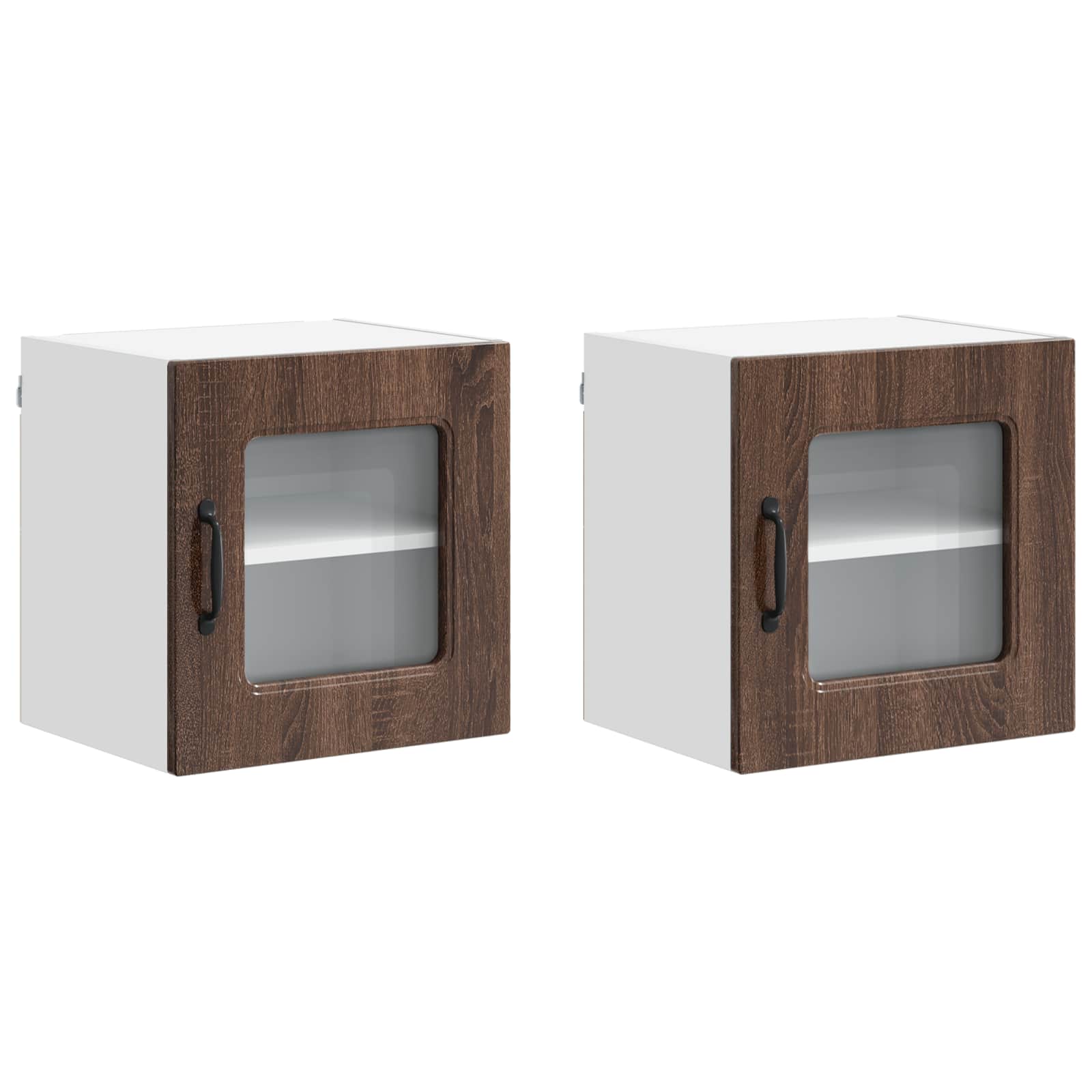 Geschirrspülerfront Kalmar 2 pcs Braun Eichen-Optik