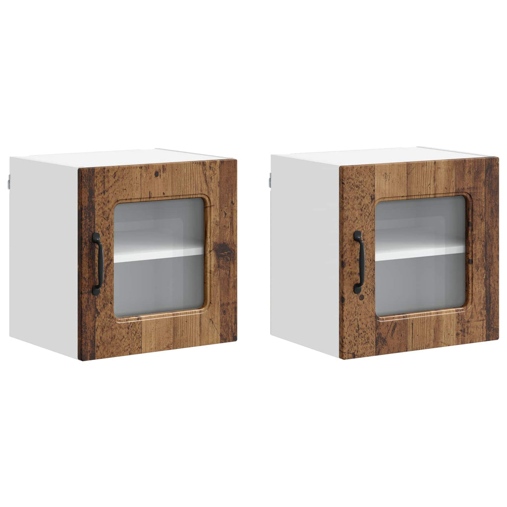 Geschirrspülerfront Kalmar 2 pcs Altholz 40 x 31 x 40 cm