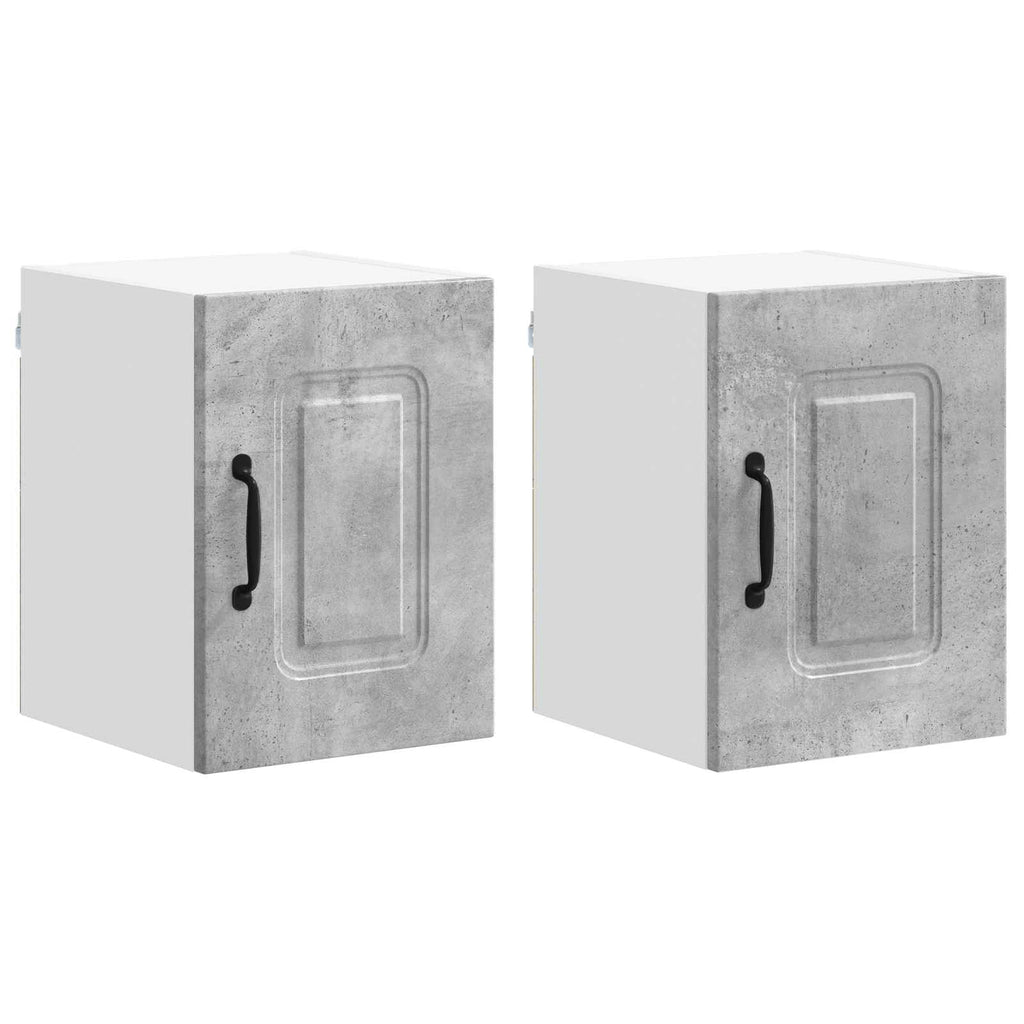 Geschirrspülerfront Kalmar 2 pcs Beton Grau 30 x 31 x 40 cm
