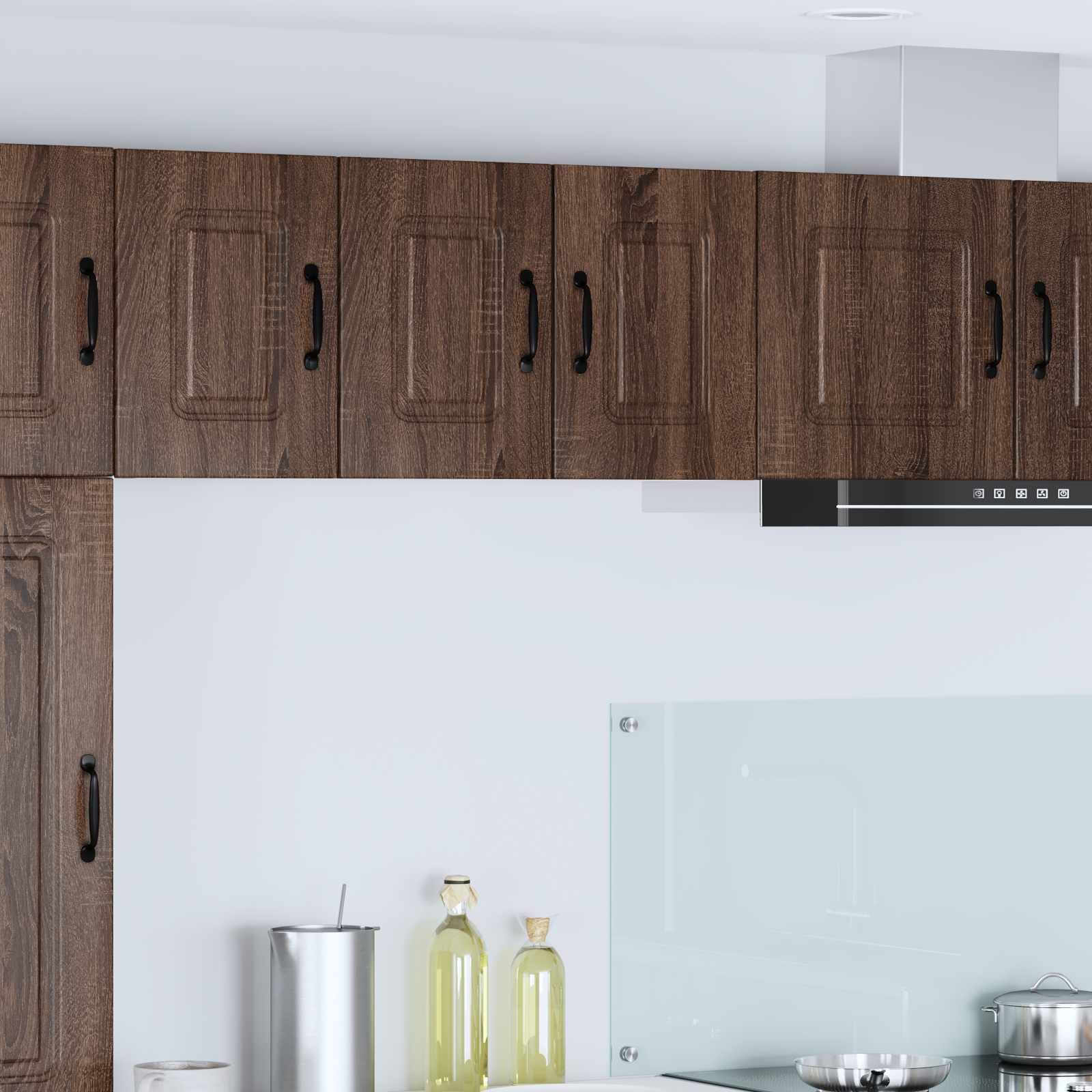 Geschirrspülerfront Kalmar 2 pcs Braun Eichen-Optik