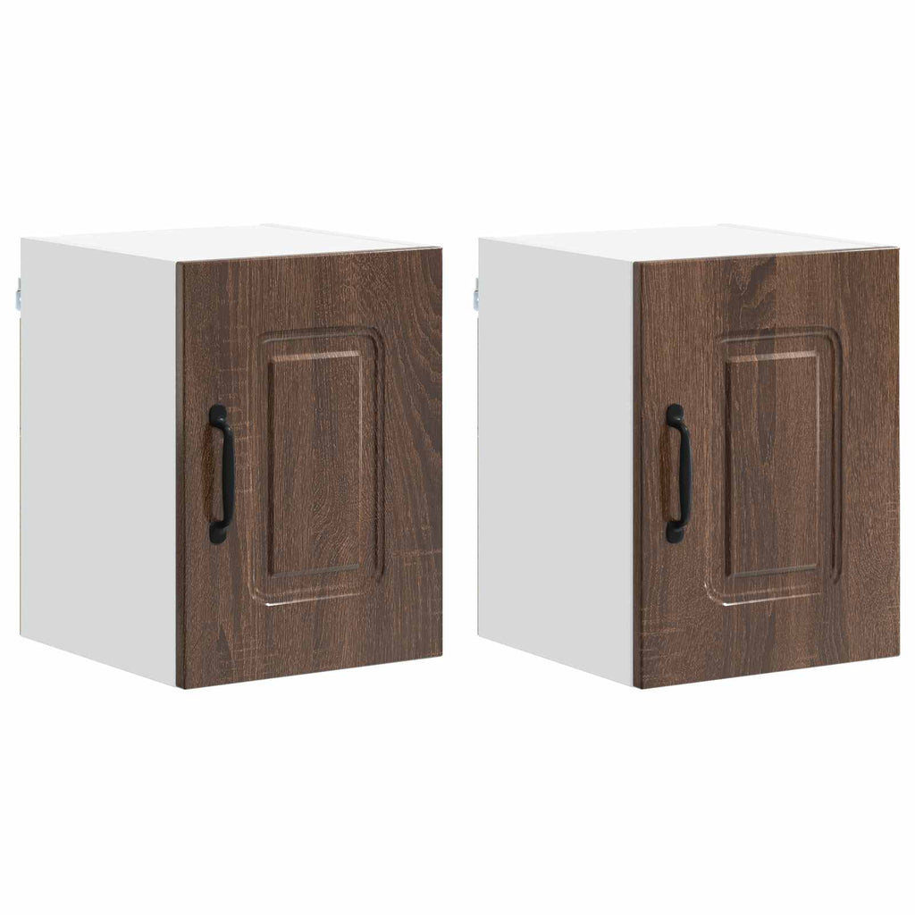 Geschirrspülerfront Kalmar 2 pcs Braun Eichen-Optik