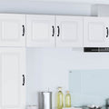 Geschirrspülerfront Kalmar 2 pcs Weiß 40 x 31 x 40 cm