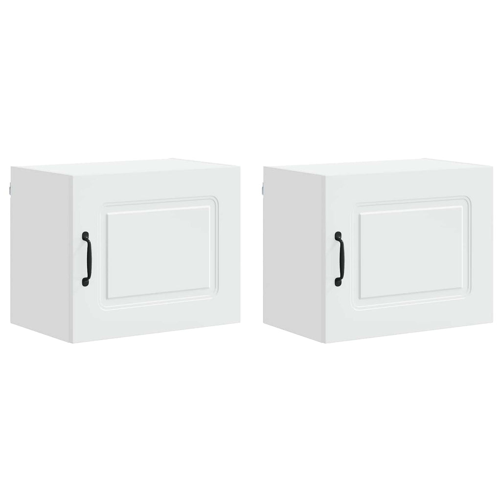 Geschirrspülerfront Kalmar 2 pcs Weiß 50 x 31 x 40 cm