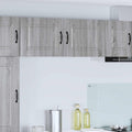 Geschirrspülerfront Kalmar 2 pcs Graues Sonoma 50 x 31 x 40 cm
