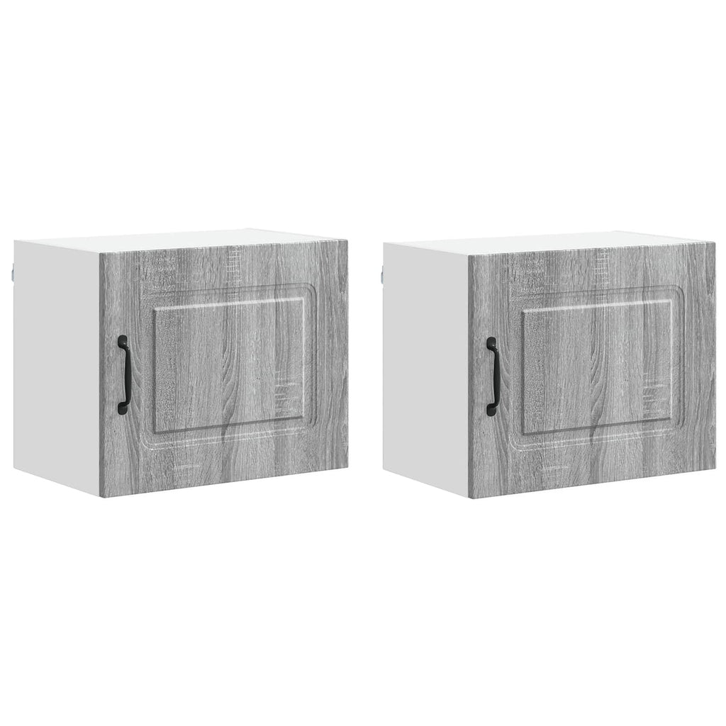 Geschirrspülerfront Kalmar 2 pcs Graues Sonoma 50 x 31 x 40 cm