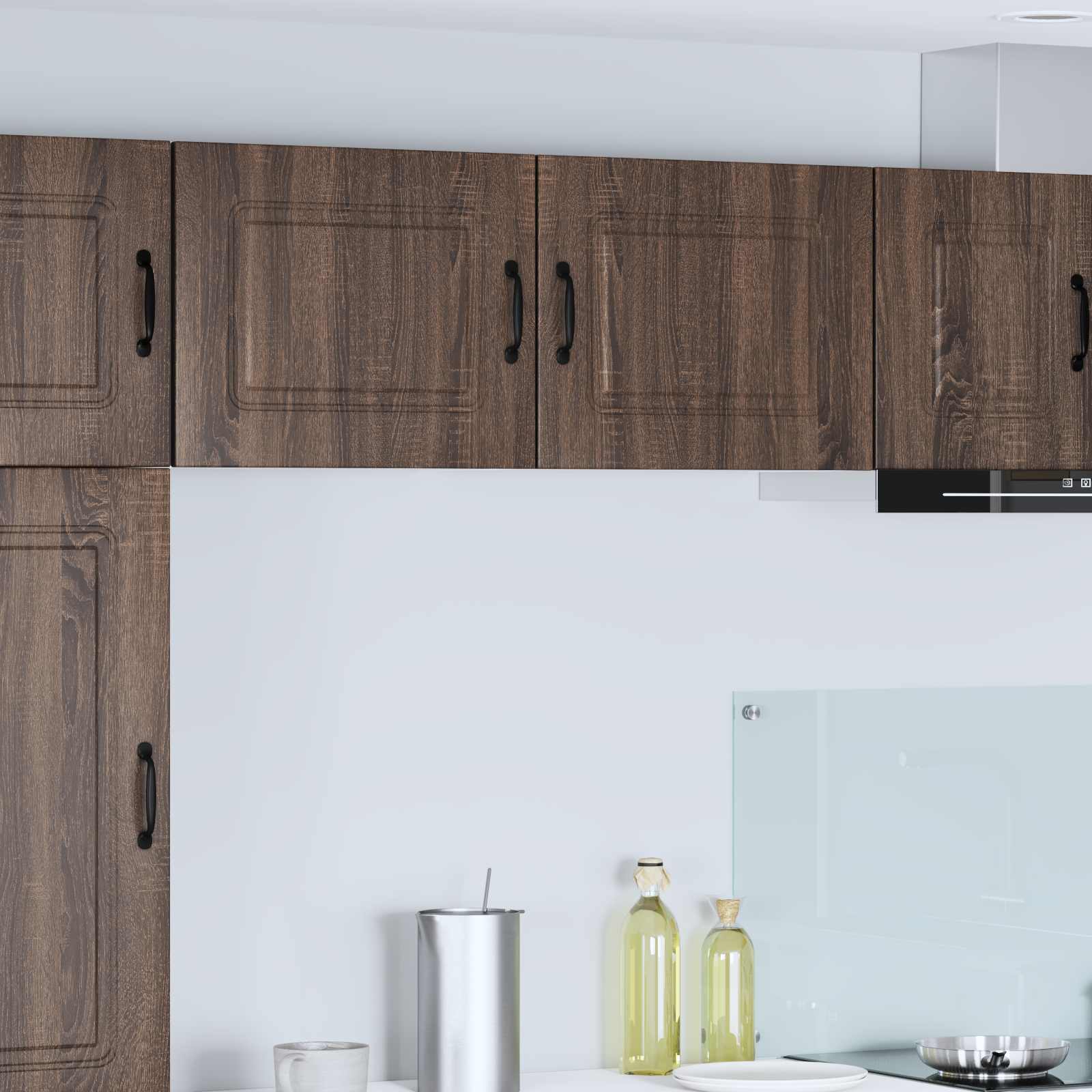 Geschirrspülerfront Kalmar 2 pcs Braun Eichen-Optik