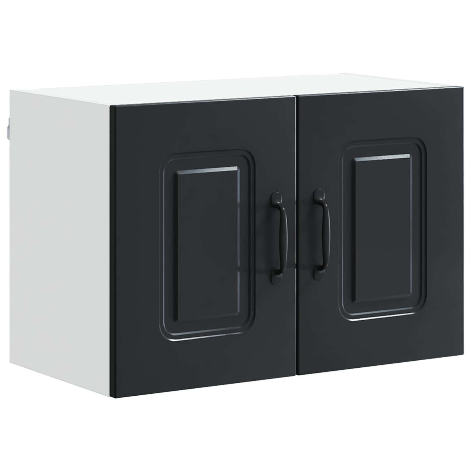 Geschirrspülerfront Kalmar 2 pcs Schwarz 60 x 31 x 40 cm