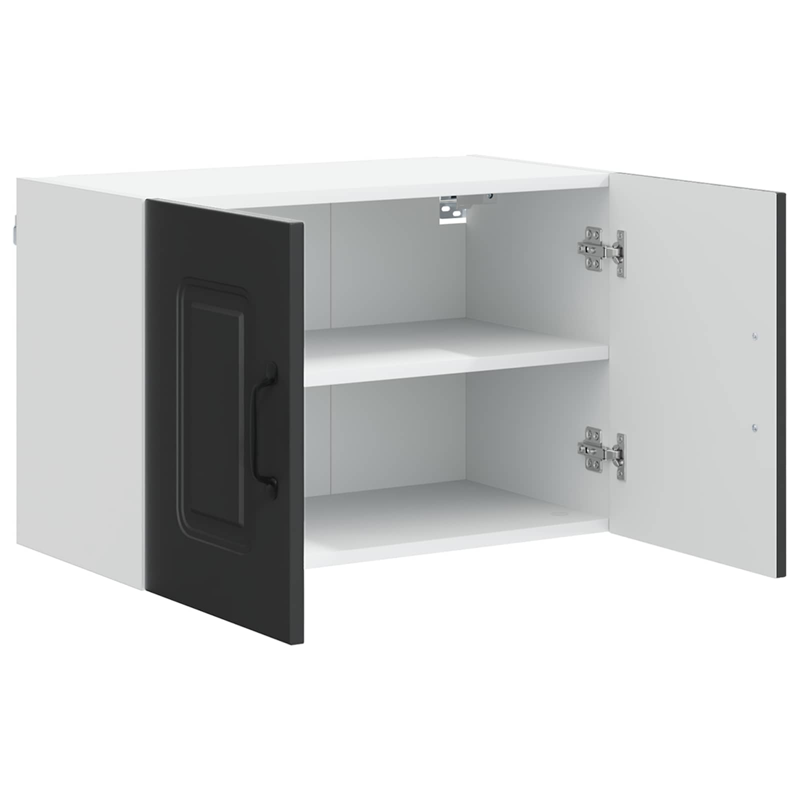Geschirrspülerfront Kalmar 2 pcs Schwarz 60 x 31 x 40 cm