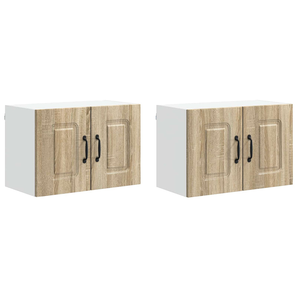Geschirrspülerfront Kalmar 2 pcs Sonoma-Eiche 60 x 31 x 40 cm