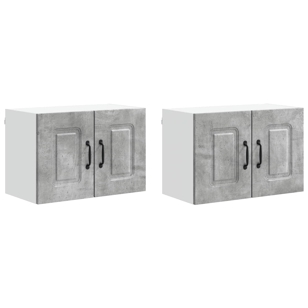 Geschirrspülerfront Kalmar 2 pcs Beton Grau 60 x 31 x 40 cm