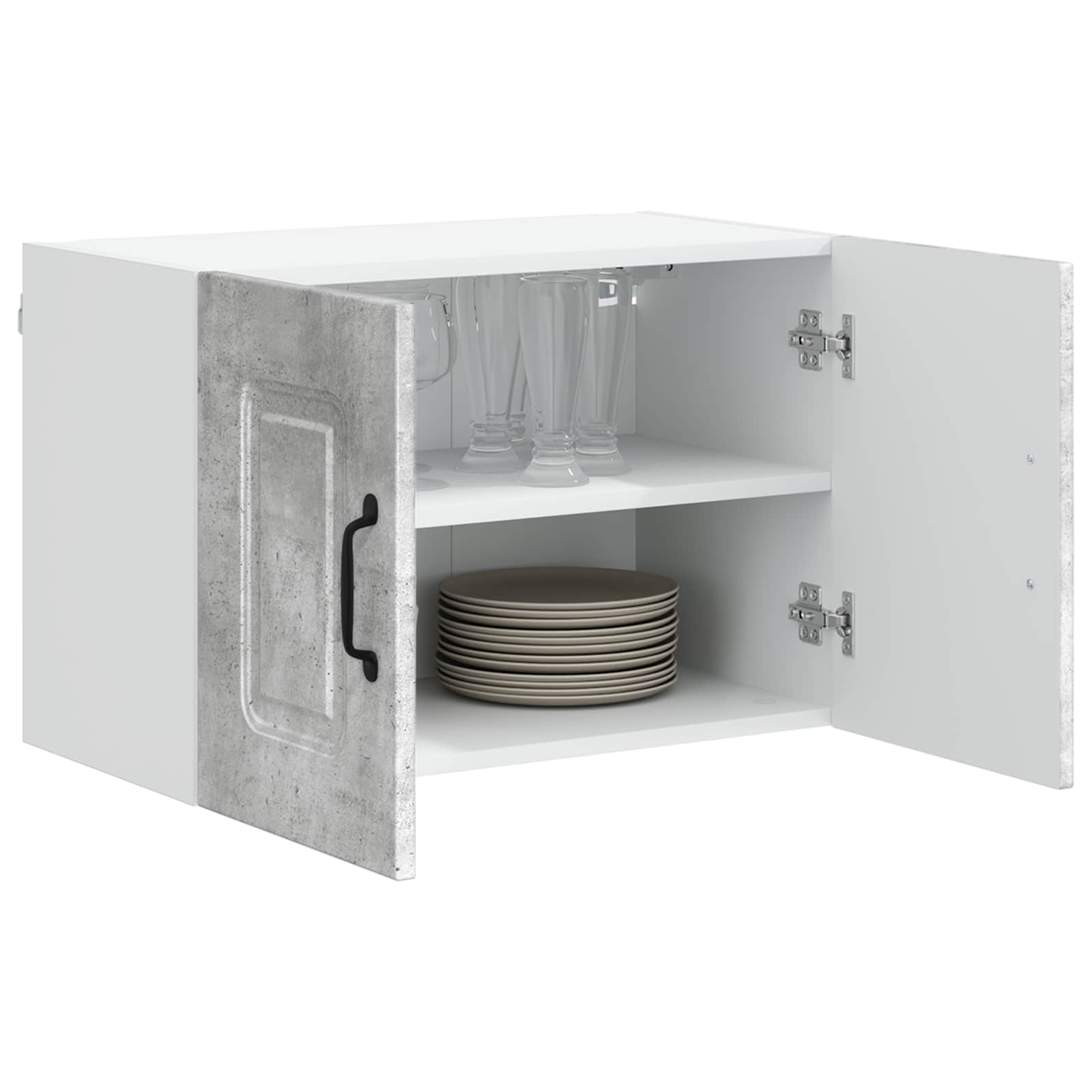 Geschirrspülerfront Kalmar 2 pcs Beton Grau 60 x 31 x 40 cm
