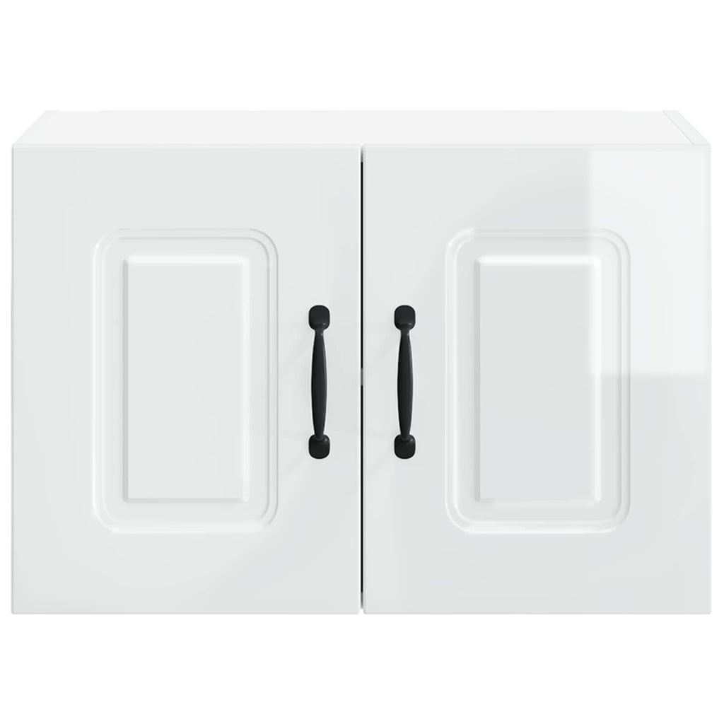 Geschirrspülerfront Kalmar 2 pcs Hochglanz Weiß 60 x 31 x 40 cm