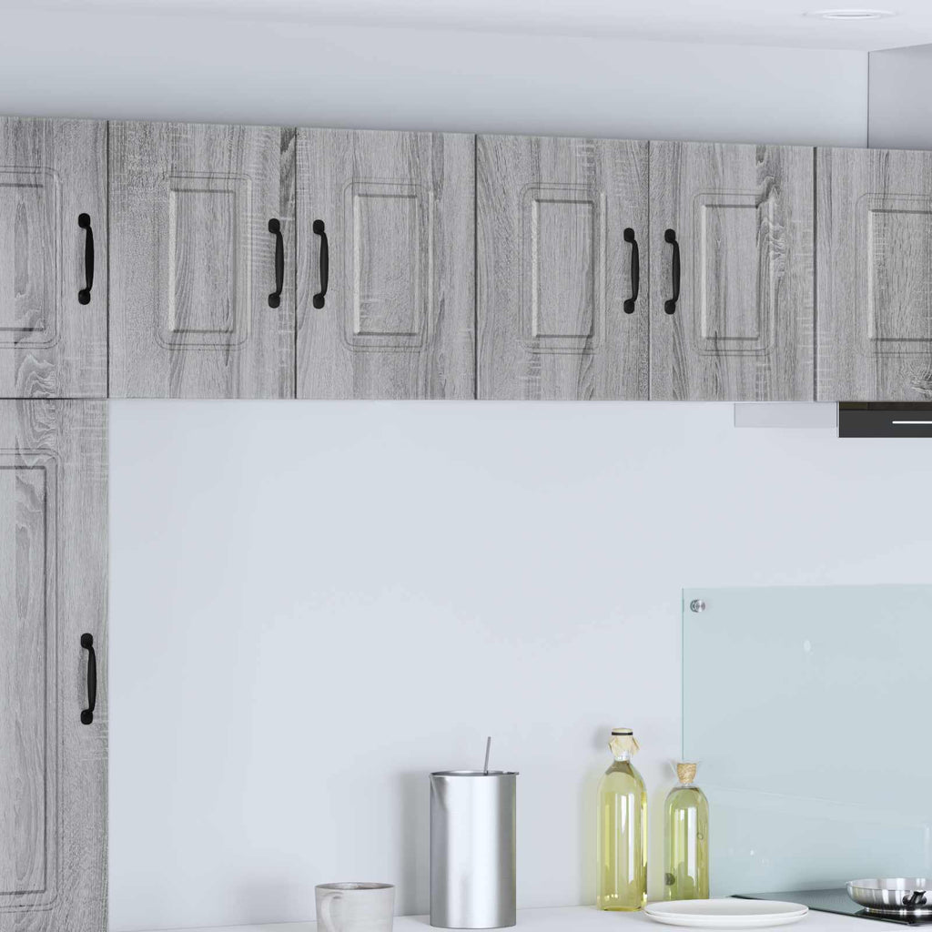 Geschirrspülerfront Kalmar 2 pcs Graues Sonoma 60 x 31 x 40 cm