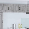 Geschirrspülerfront Kalmar 2 pcs Graues Sonoma 60 x 31 x 40 cm