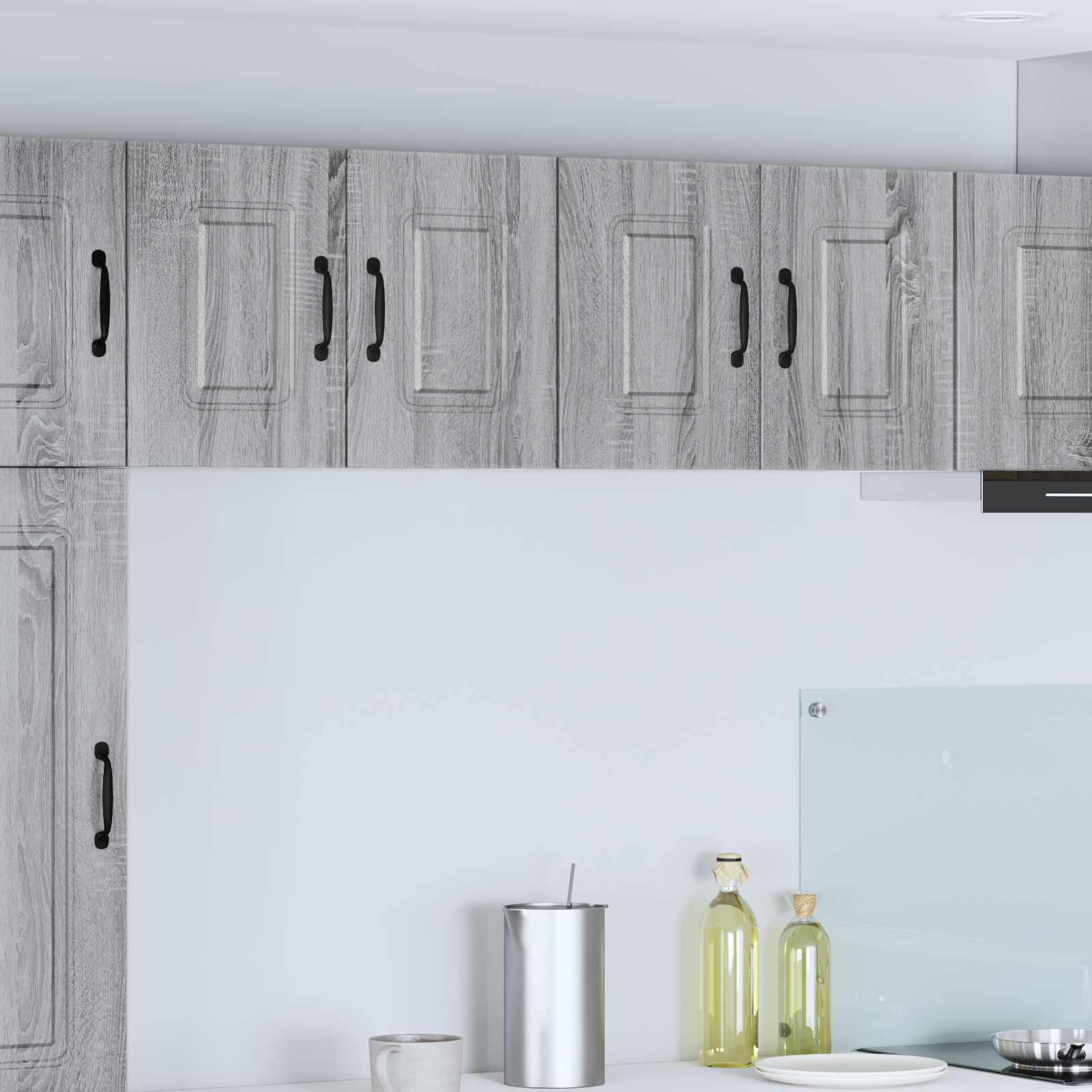 Geschirrspülerfront Kalmar 2 pcs Graues Sonoma 60 x 31 x 40 cm
