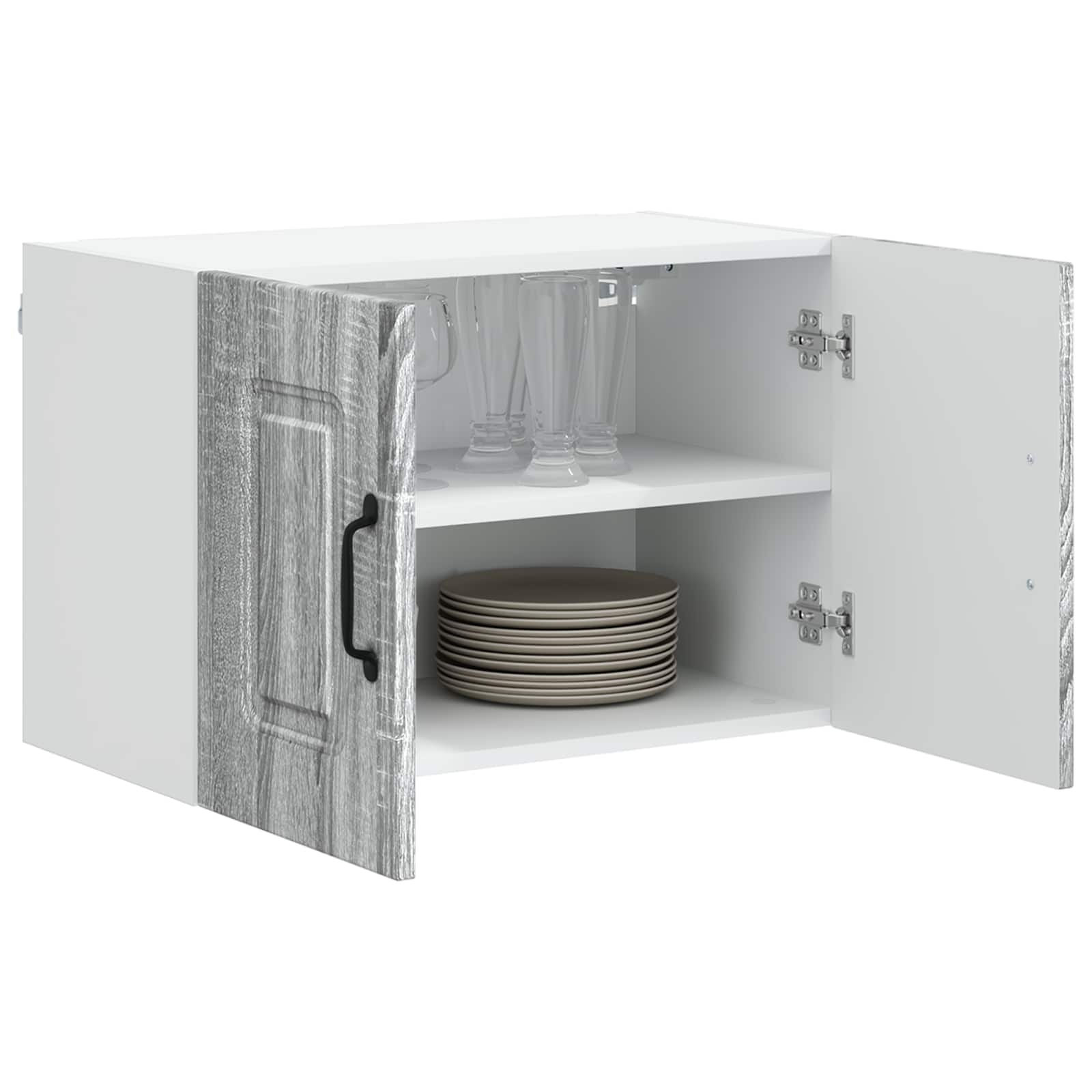 Geschirrspülerfront Kalmar 2 pcs Graues Sonoma 60 x 31 x 40 cm