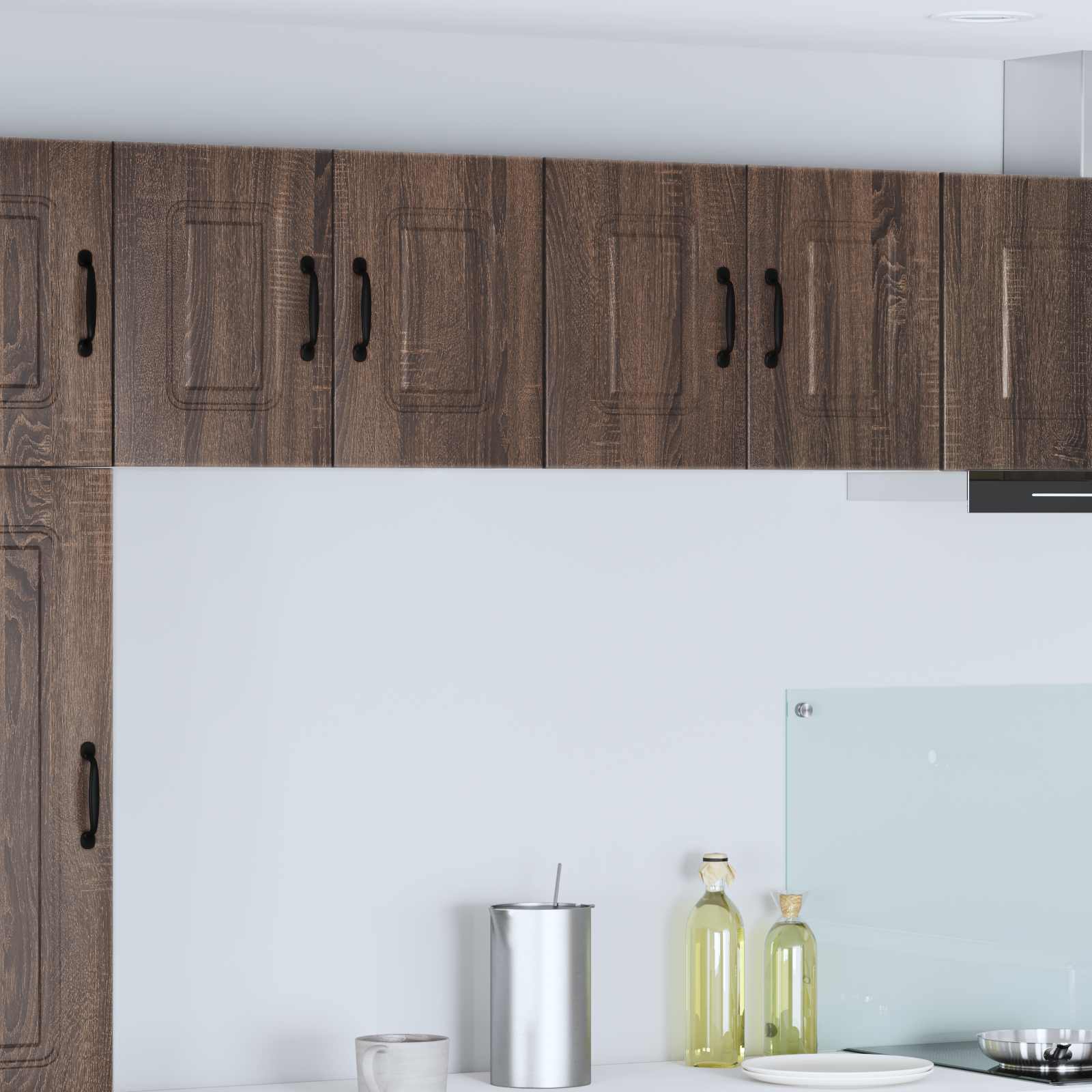 Geschirrspülerfront Kalmar 2 pcs Braun Eichen-Optik