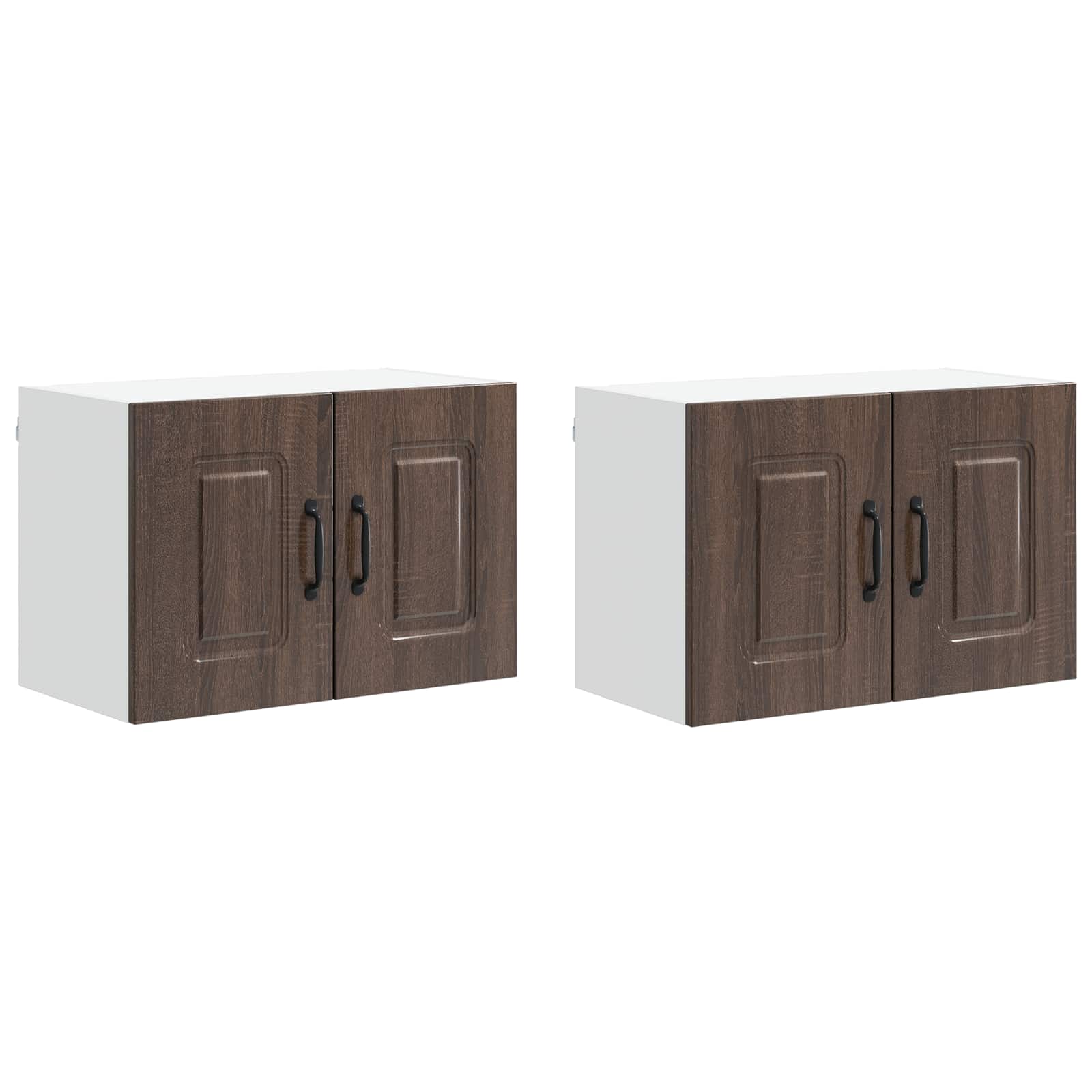 Geschirrspülerfront Kalmar 2 pcs Braun Eichen-Optik