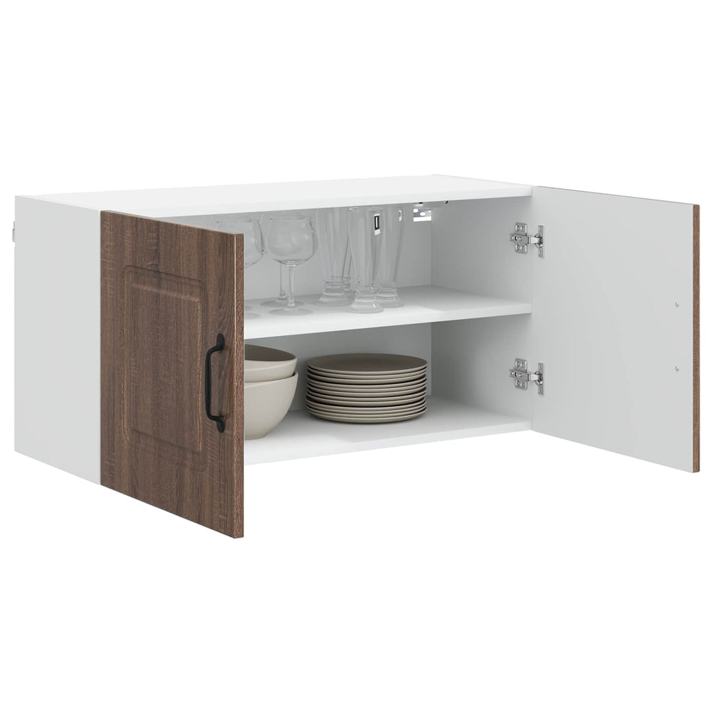Geschirrspülerfront Kalmar Braun Eichen-Optik 80 x 31 x 40 cm