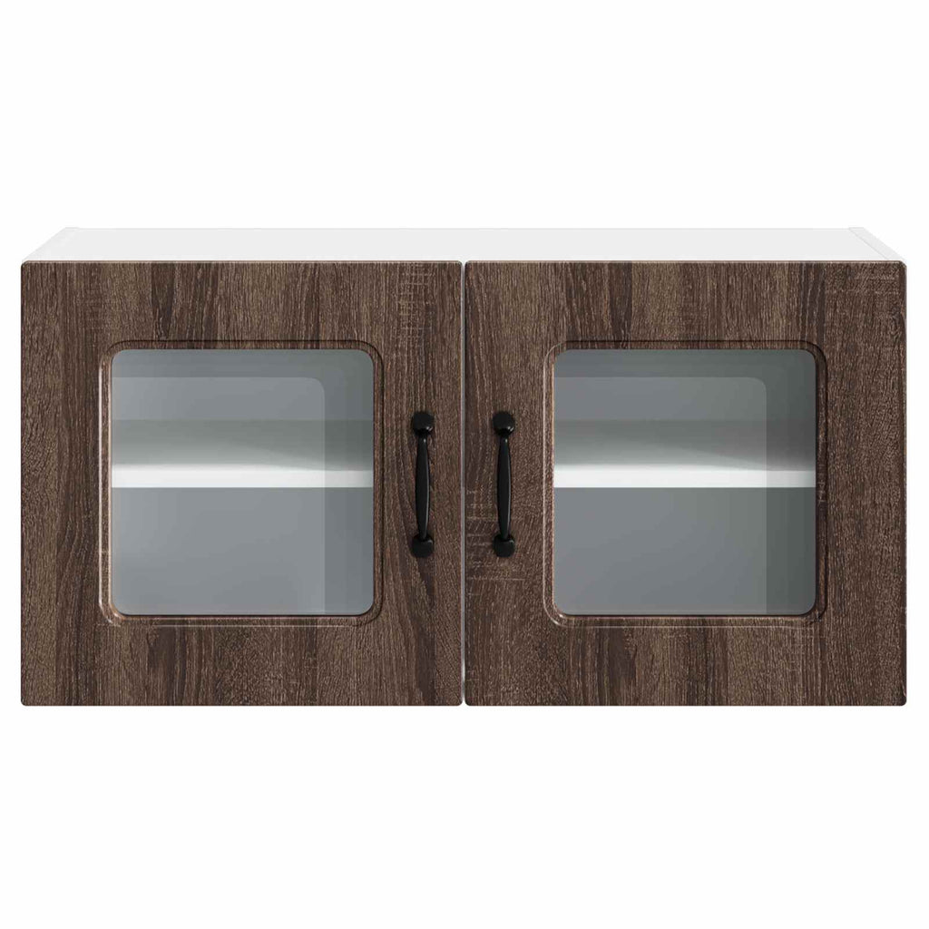 Geschirrspülerfront Kalmar Braun Eichen-Optik 80 x 31 x 40 cm