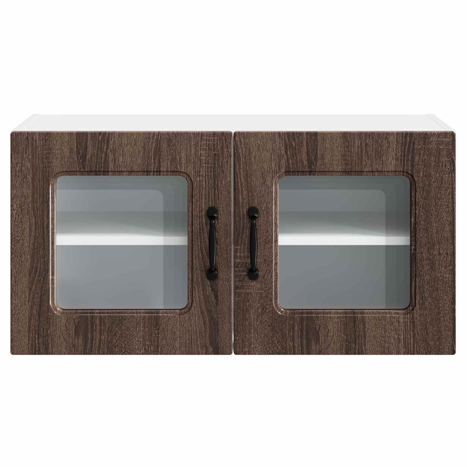 Geschirrspülerfront Kalmar Braun Eichen-Optik 80 x 31 x 40 cm
