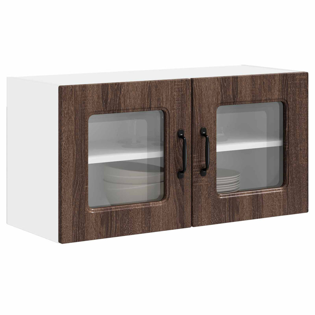 Geschirrspülerfront Kalmar Braun Eichen-Optik 80 x 31 x 40 cm