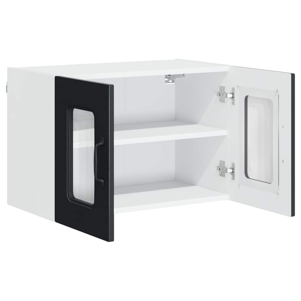 Geschirrspülerfront Kalmar 2 pcs Schwarz 60 x 31 x 40 cm