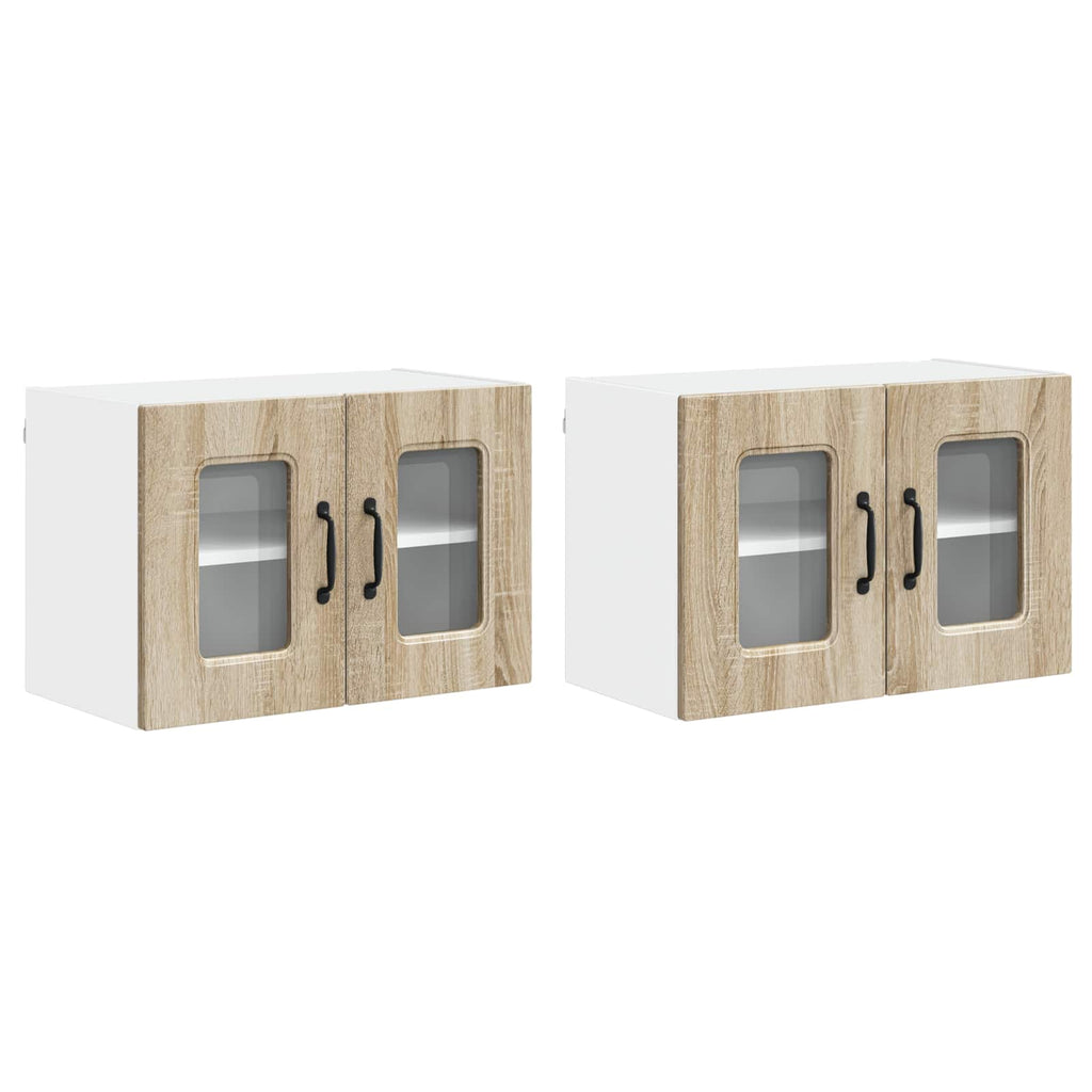 Geschirrspülerfront Kalmar 2 pcs Sonoma-Eiche 60 x 31 x 40 cm
