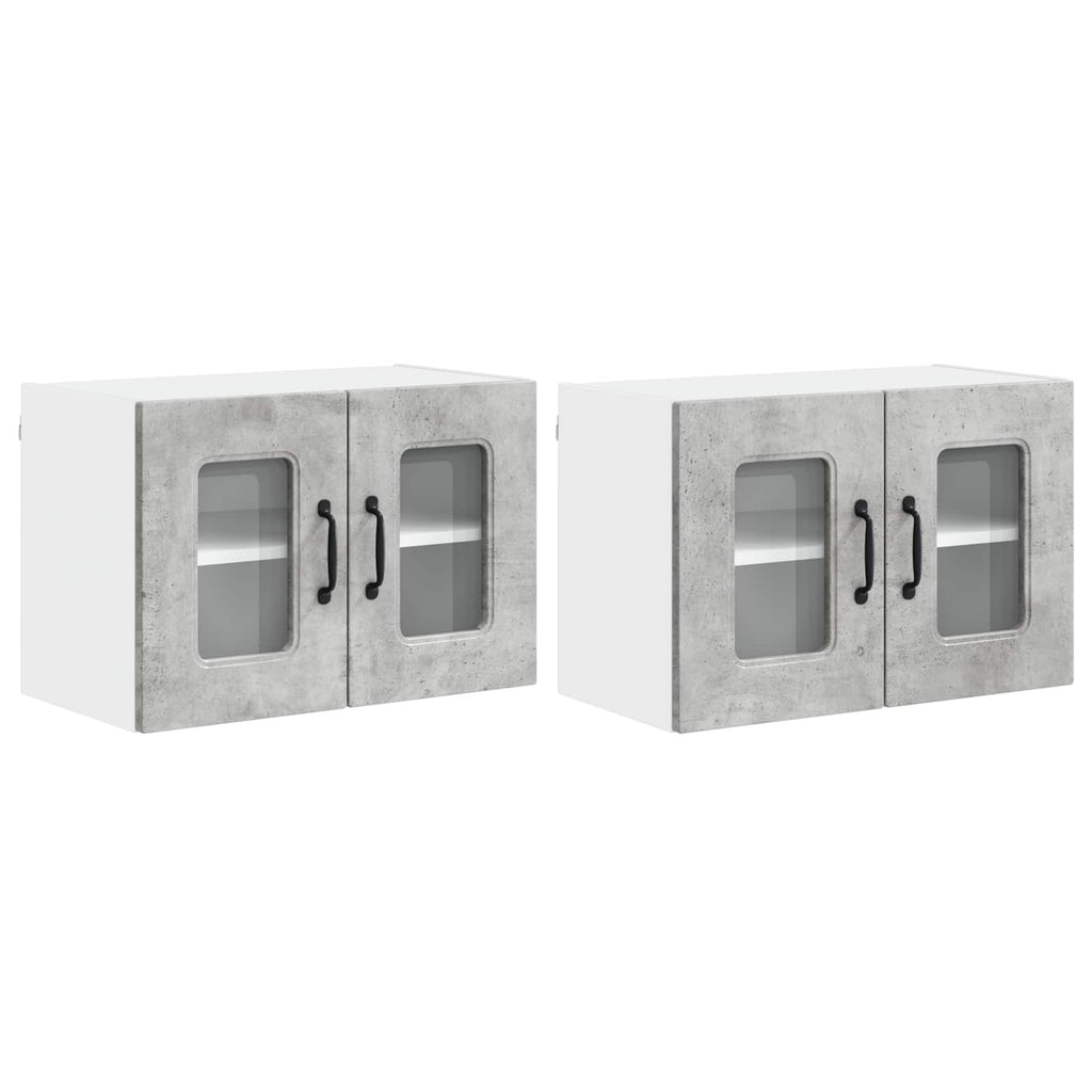 Geschirrspülerfront Kalmar 2 pcs Beton Grau 60 x 31 x 40 cm